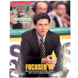 Boston Celtics Insider Magazine November 1997 w Rick Pitino